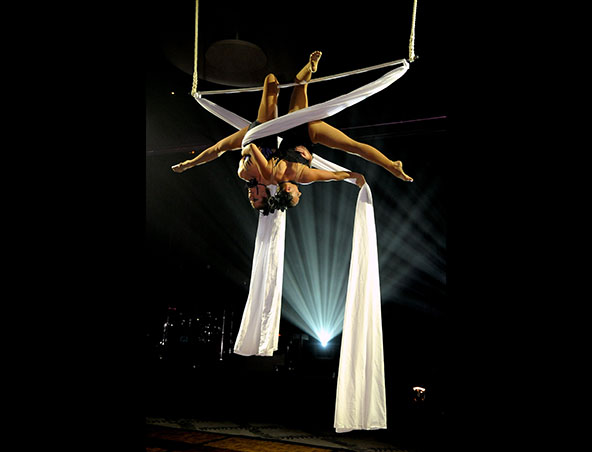 Aerialists Brisbane - Trapeze Artists - Aerial Entertainment Performers